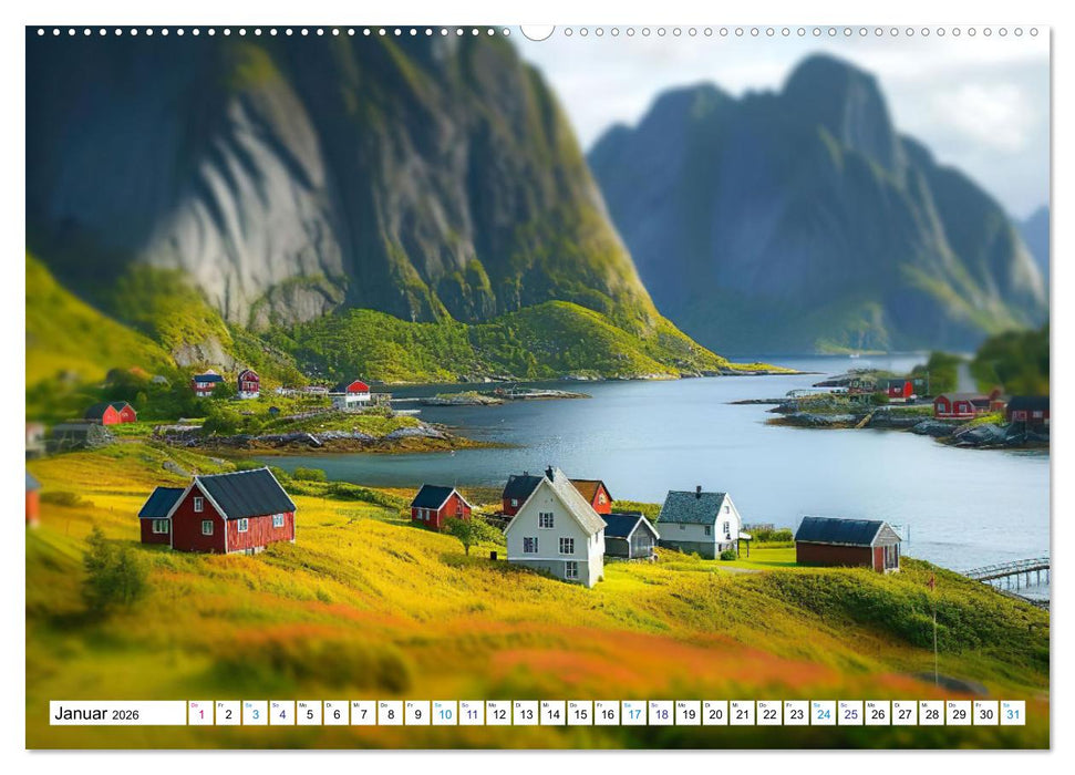 Die Welt in Klein (CALVENDO Premium Wandkalender 2026)