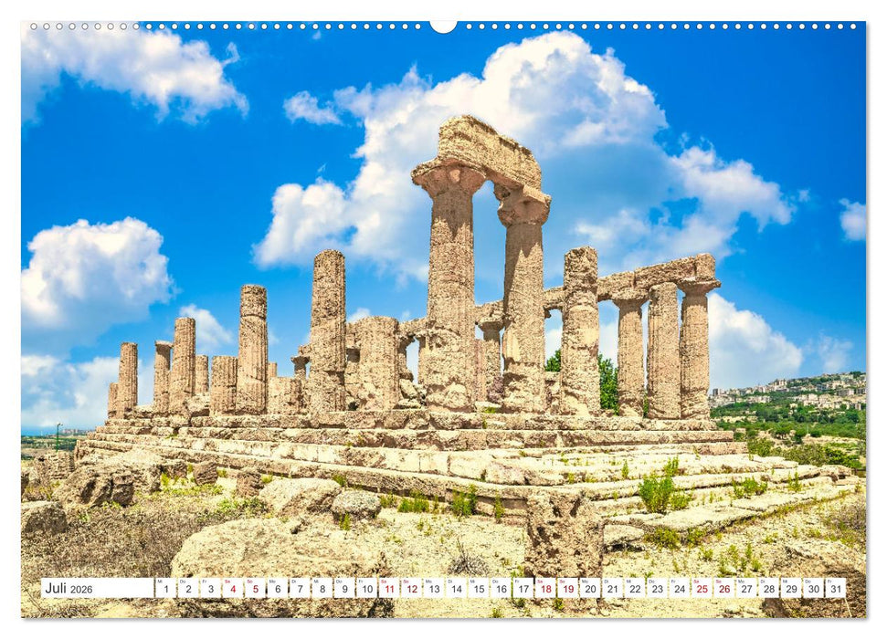 Magna Graecia - Griechische antike Stätten in Süditalien (CALVENDO Premium Wandkalender 2026)