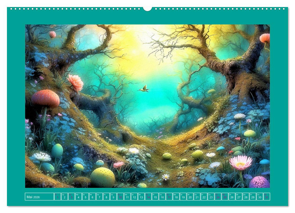Wundersame Wurzelwelten (CALVENDO Premium Wandkalender 2026)