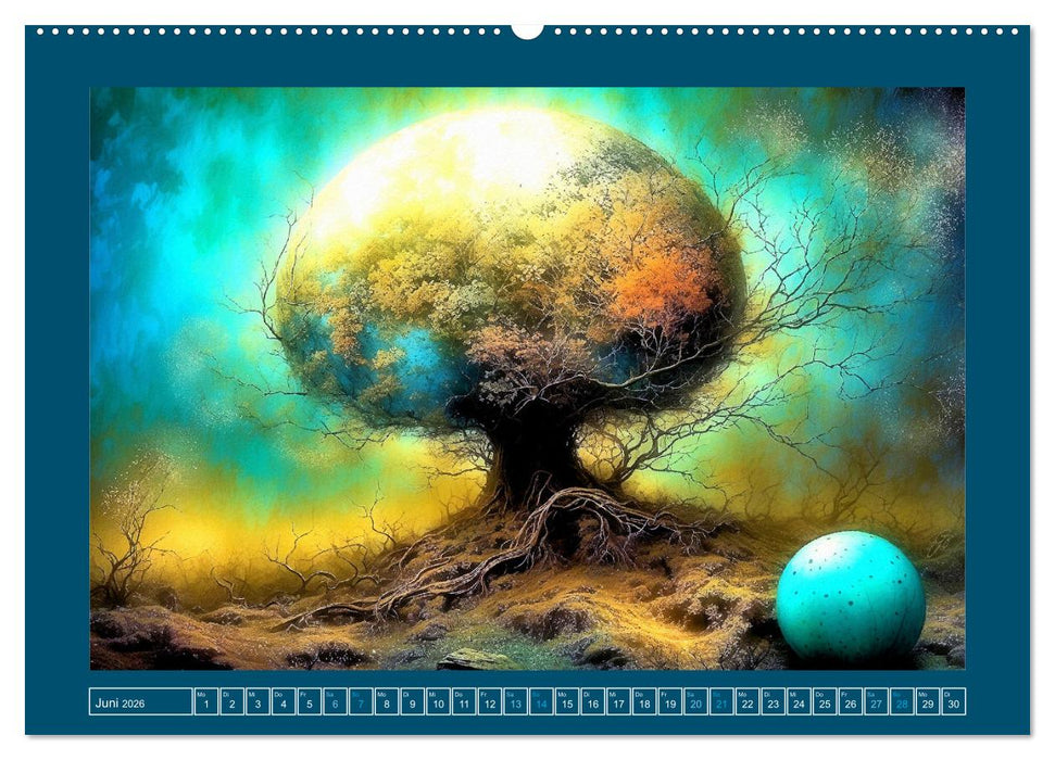 Wundersame Wurzelwelten (CALVENDO Premium Wandkalender 2026)