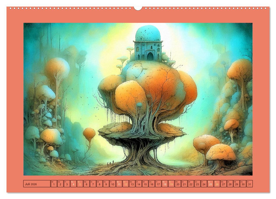 Wundersame Wurzelwelten (CALVENDO Premium Wandkalender 2026)