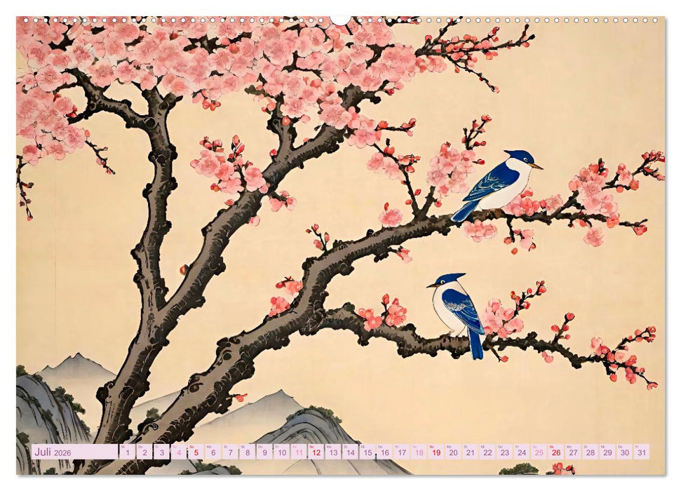 Hanami in Japan (CALVENDO Premium Wandkalender 2026)