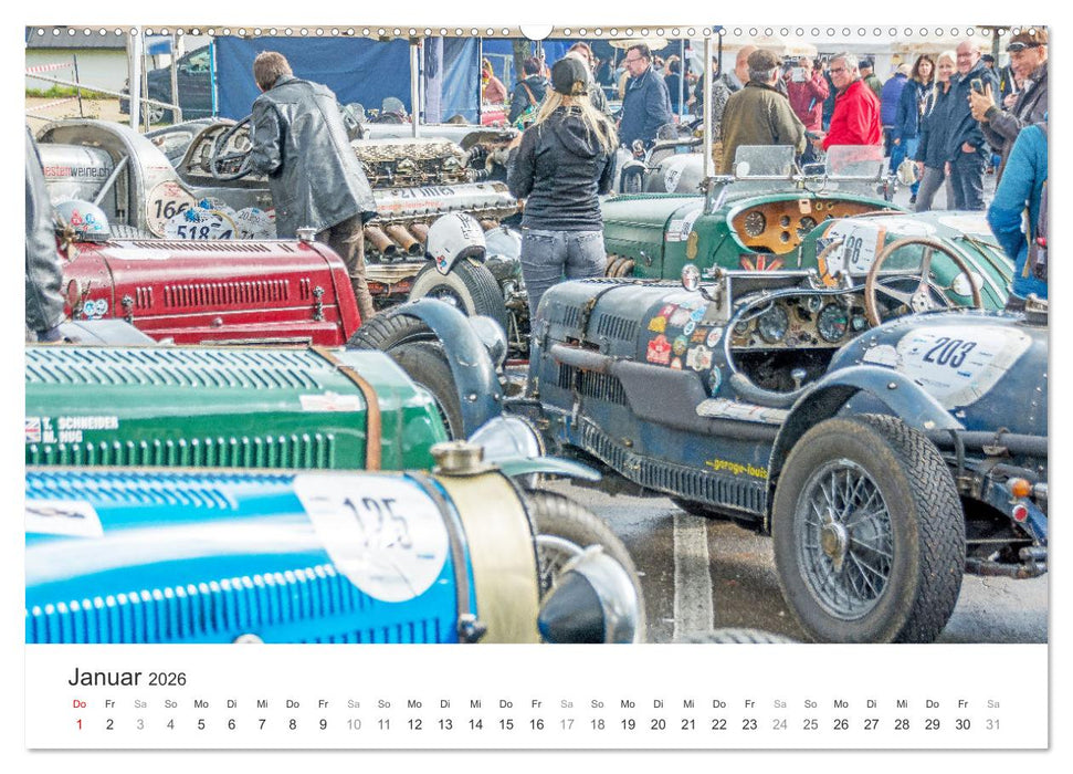 Faszination Jochpassrennen (CALVENDO Premium Wandkalender 2026)