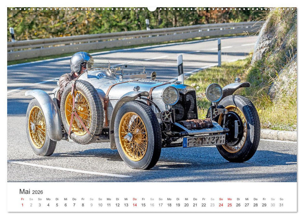 Faszination Jochpassrennen (CALVENDO Premium Wandkalender 2026)