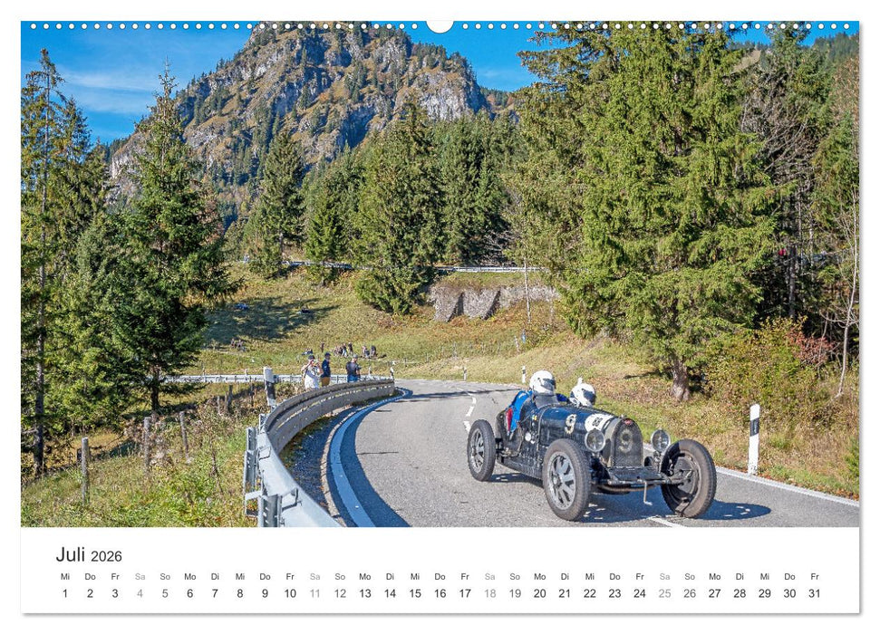 Faszination Jochpassrennen (CALVENDO Premium Wandkalender 2026)