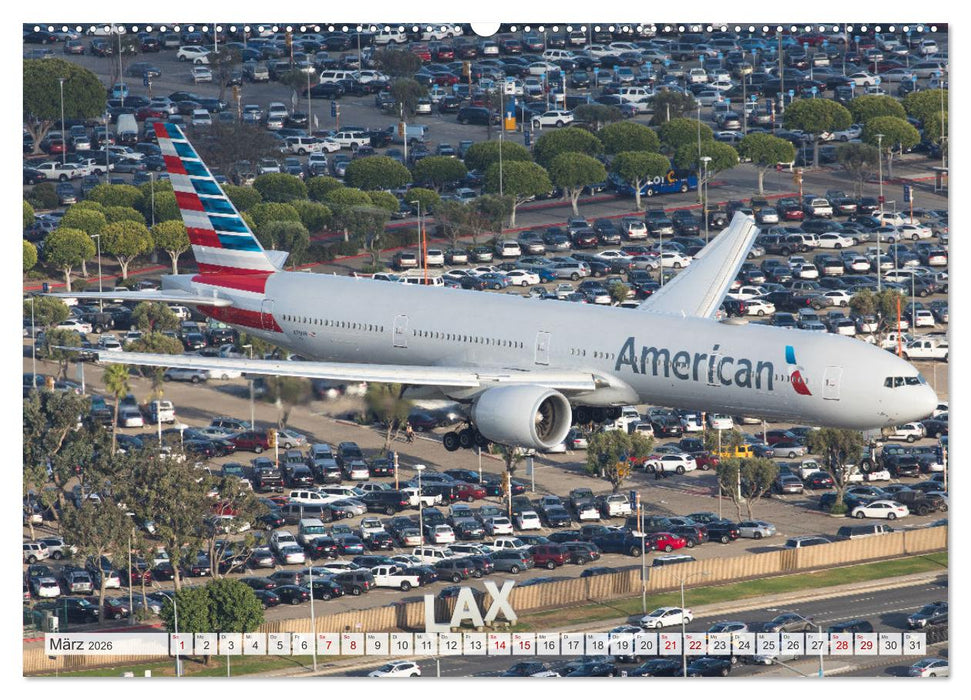 Airliners Air-to-air (CALVENDO Premium Wandkalender 2026)