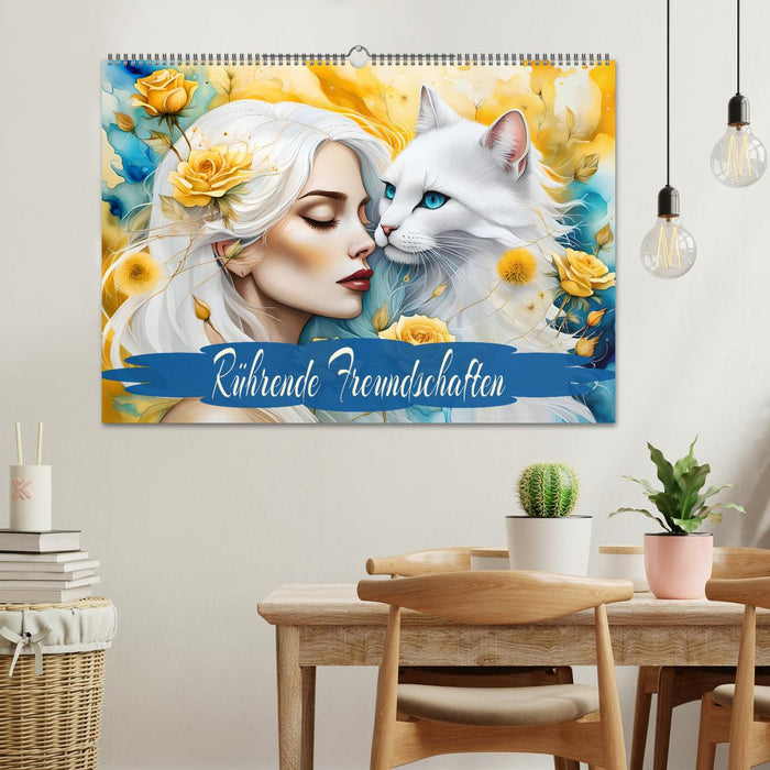 Rührende Freundschaften (CALVENDO Wandkalender 2026)