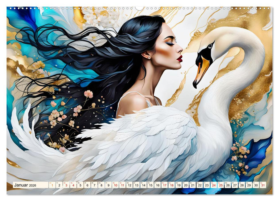 Rührende Freundschaften (CALVENDO Wandkalender 2026)