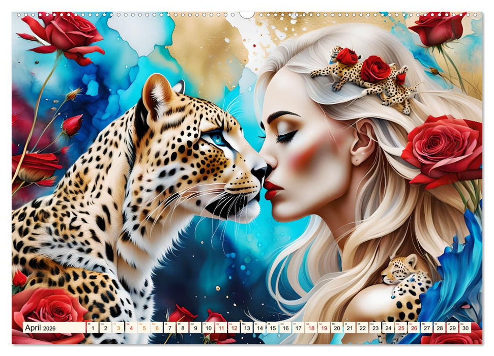 Rührende Freundschaften (CALVENDO Wandkalender 2026)