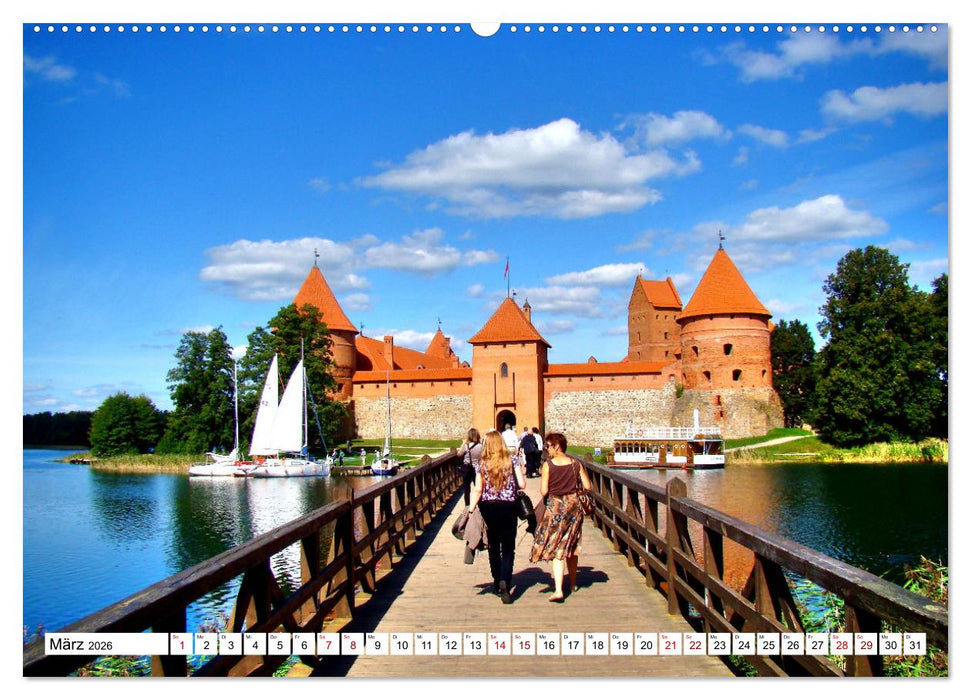 Traumhaftes Trakai (CALVENDO Premium Wandkalender 2026)