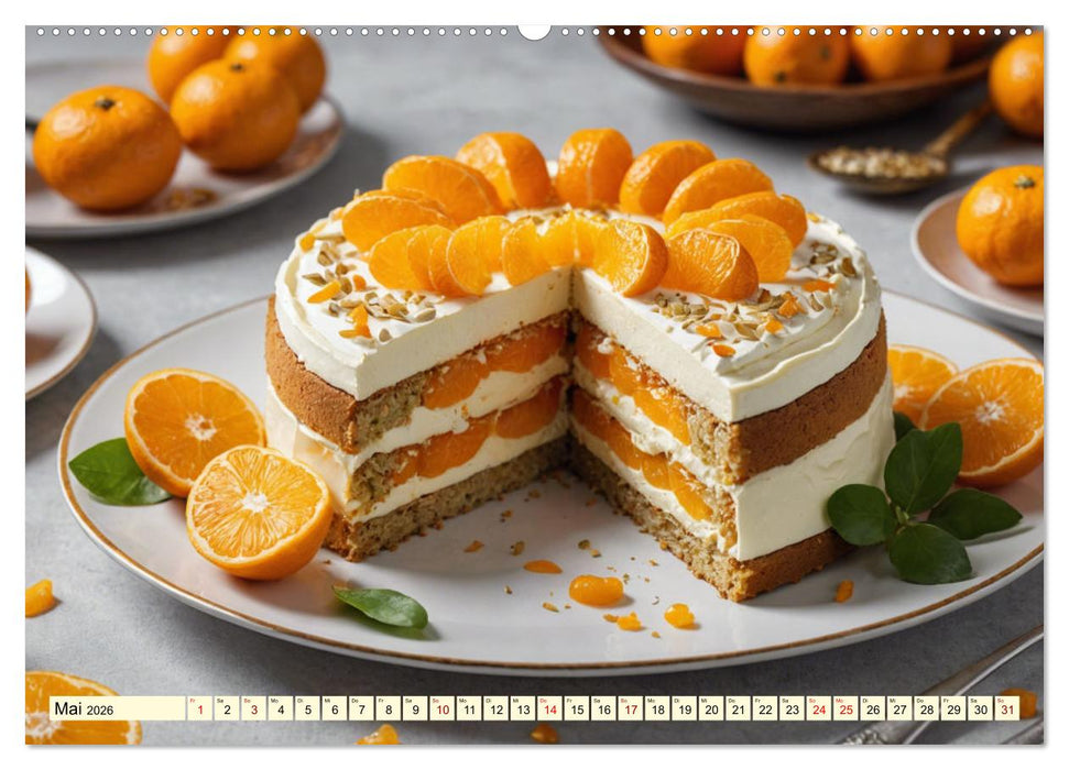 Das Auge isst mit - Süße Verführung (CALVENDO Premium Wandkalender 2026)