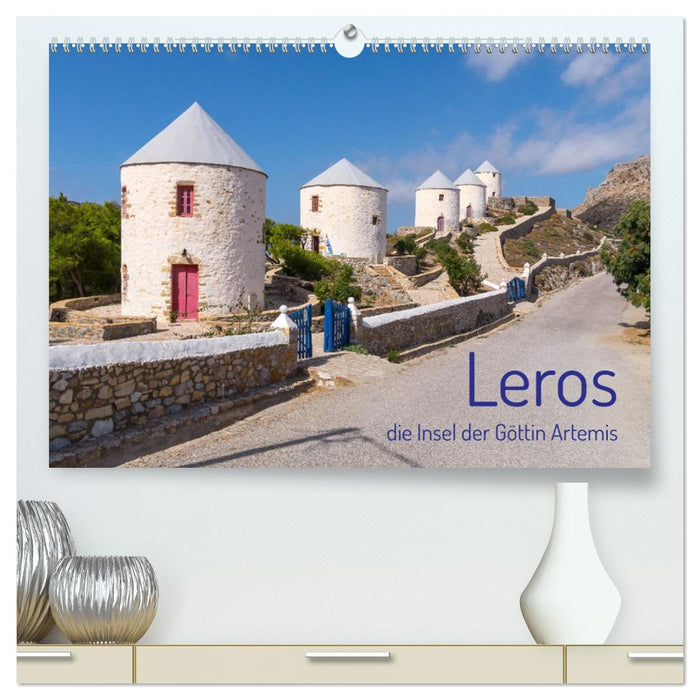 Leros - die Insel der Göttin Artemis (CALVENDO Premium Wandkalender 2026)