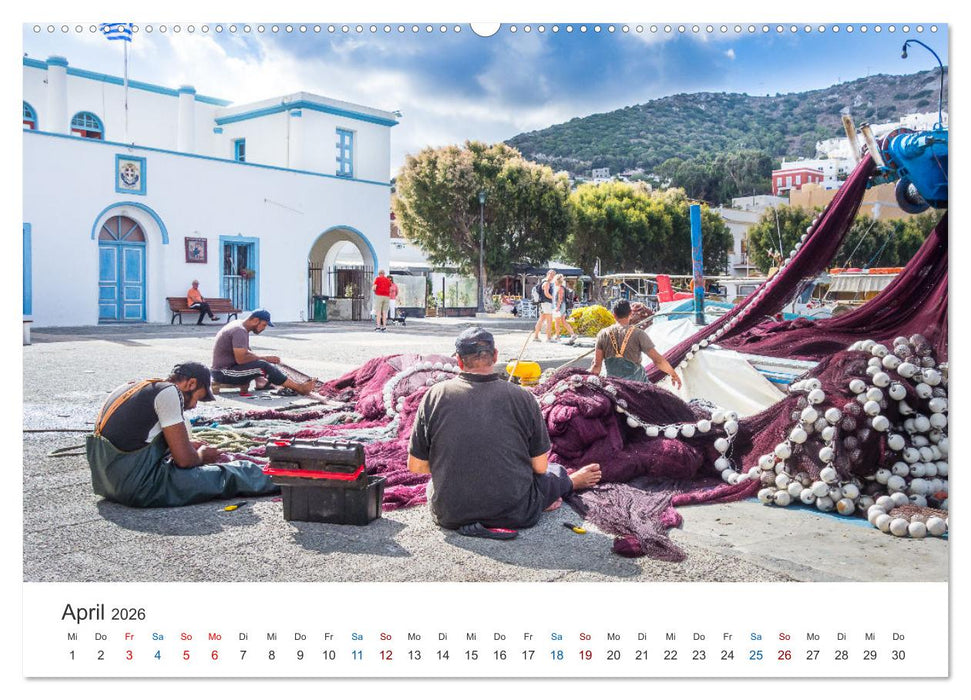 Leros - die Insel der Göttin Artemis (CALVENDO Premium Wandkalender 2026)