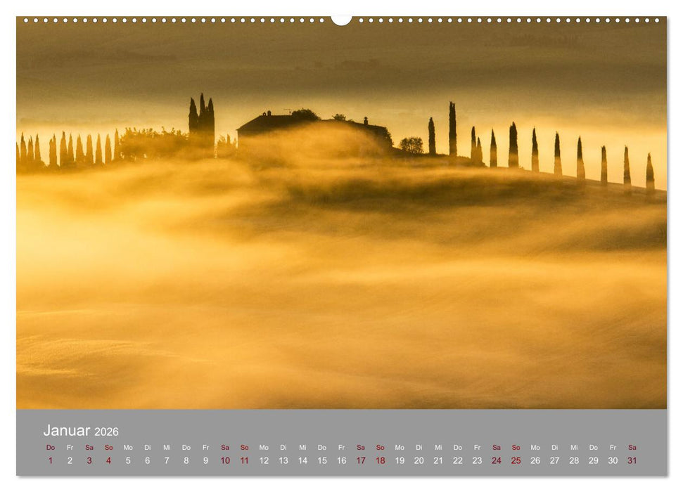 Nebelzauber (CALVENDO Premium Wandkalender 2026)