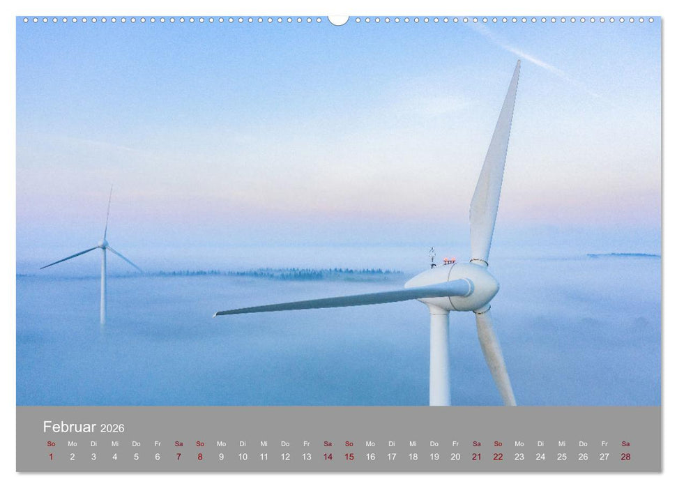 Nebelzauber (CALVENDO Premium Wandkalender 2026)