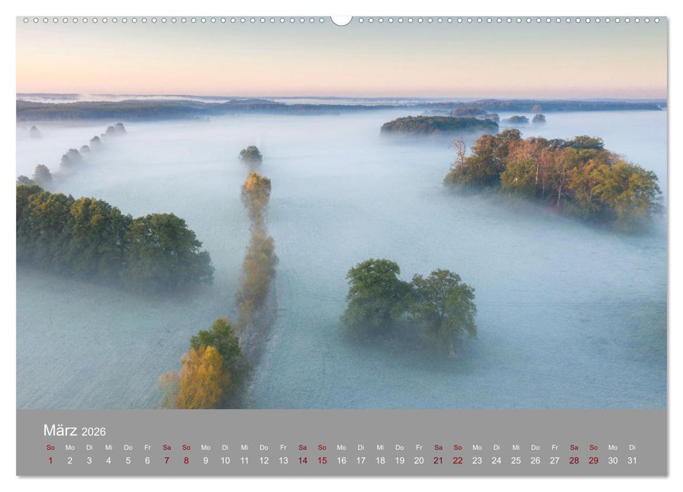 Nebelzauber (CALVENDO Premium Wandkalender 2026)