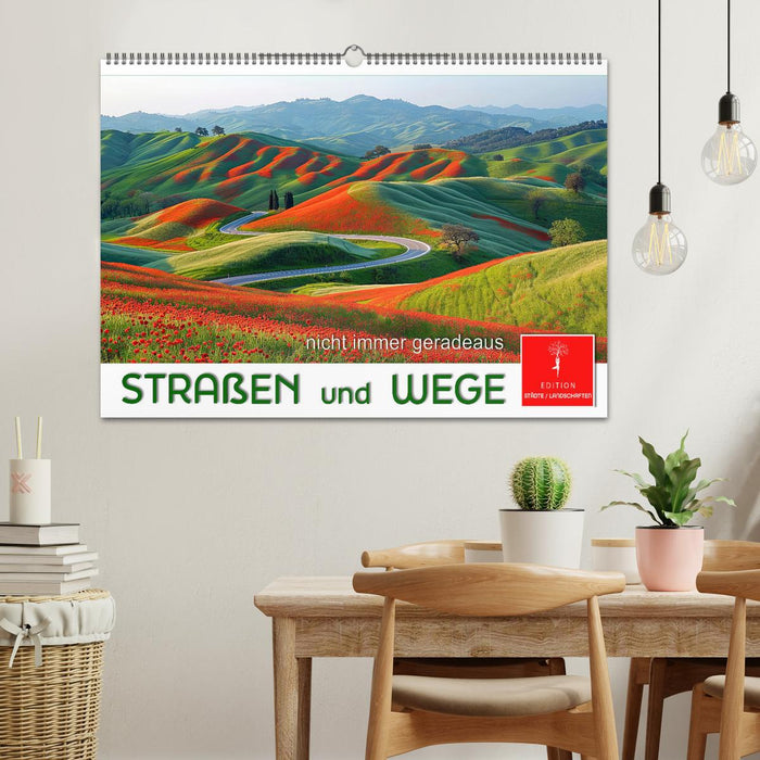 Straßen und Wege (CALVENDO Wandkalender 2026)