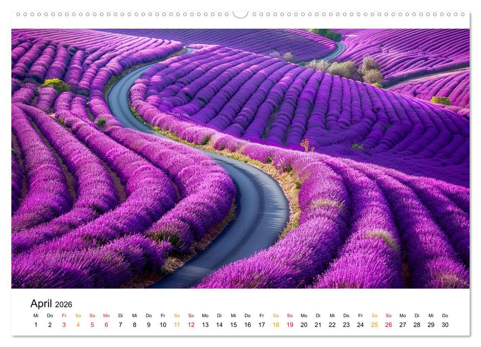 Straßen und Wege (CALVENDO Wandkalender 2026)