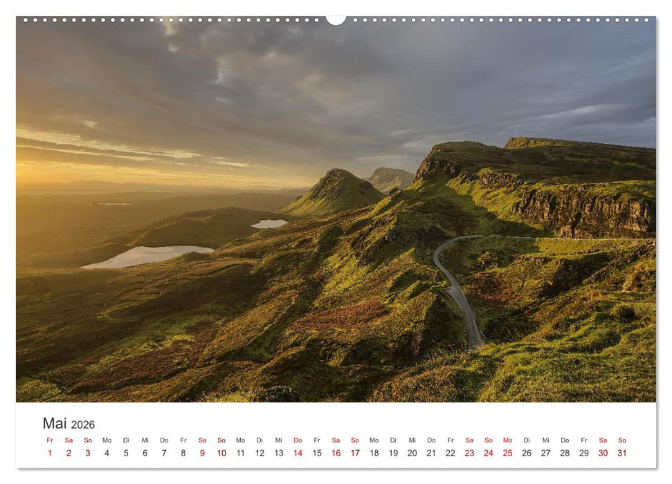 Schottland - Eine eindrucksvolle Reise in ein wunderschönes Land. (CALVENDO Premium Wandkalender 2026)
