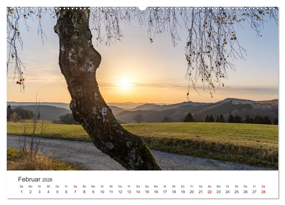 Nordenau - Die Perle des Hochsauerlandes (CALVENDO Premium Wandkalender 2026)
