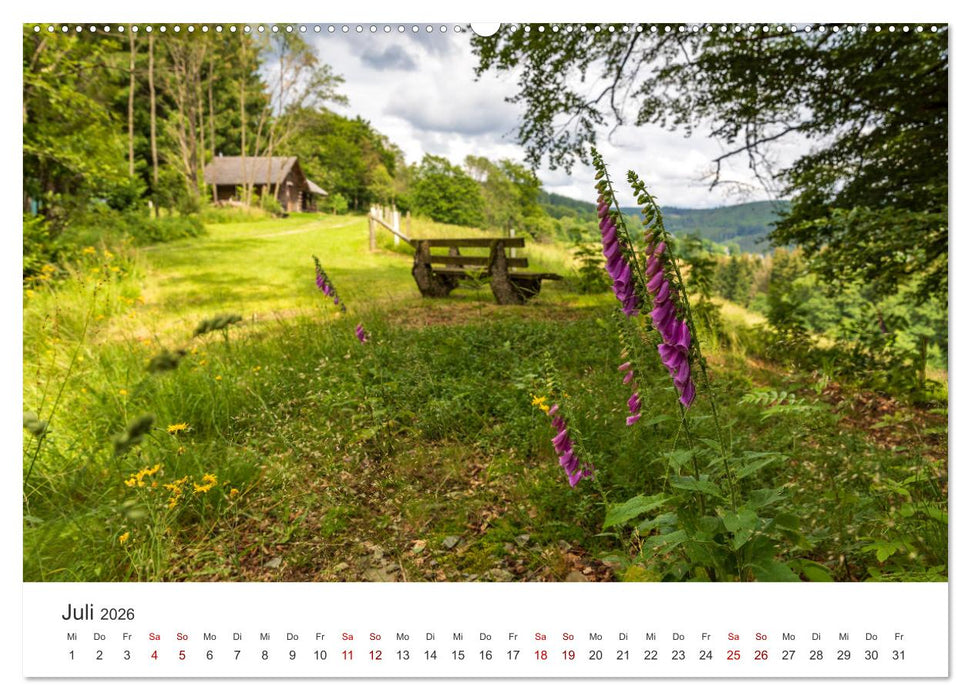 Nordenau - Die Perle des Hochsauerlandes (CALVENDO Premium Wandkalender 2026)