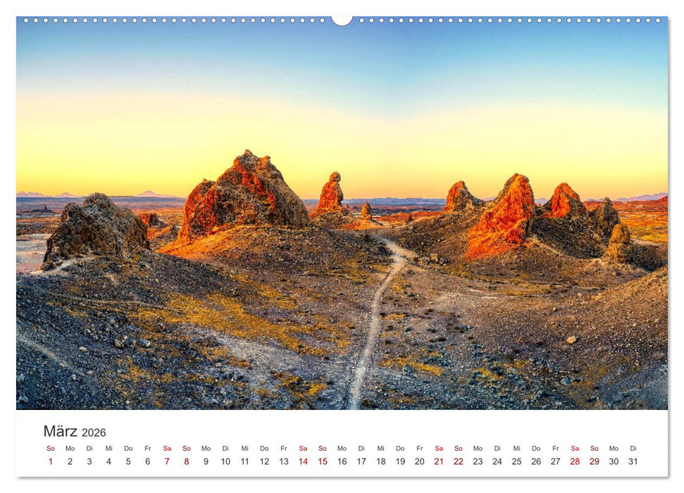 Das ist Kalifornien - So wie Sie es noch nie erlebt haben. (CALVENDO Premium Wandkalender 2026)