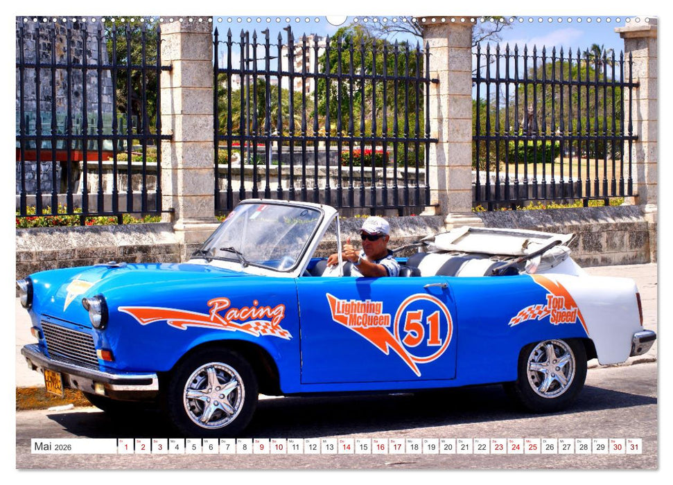 Trabi Tour (CALVENDO Premium Wandkalender 2026)