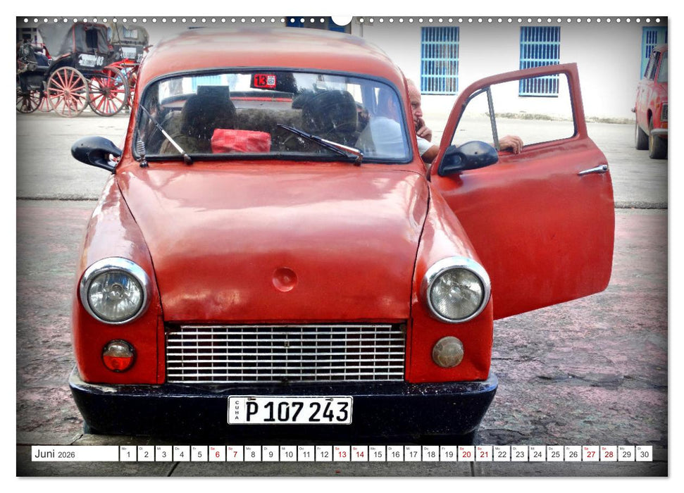 Trabi Tour (CALVENDO Premium Wandkalender 2026)