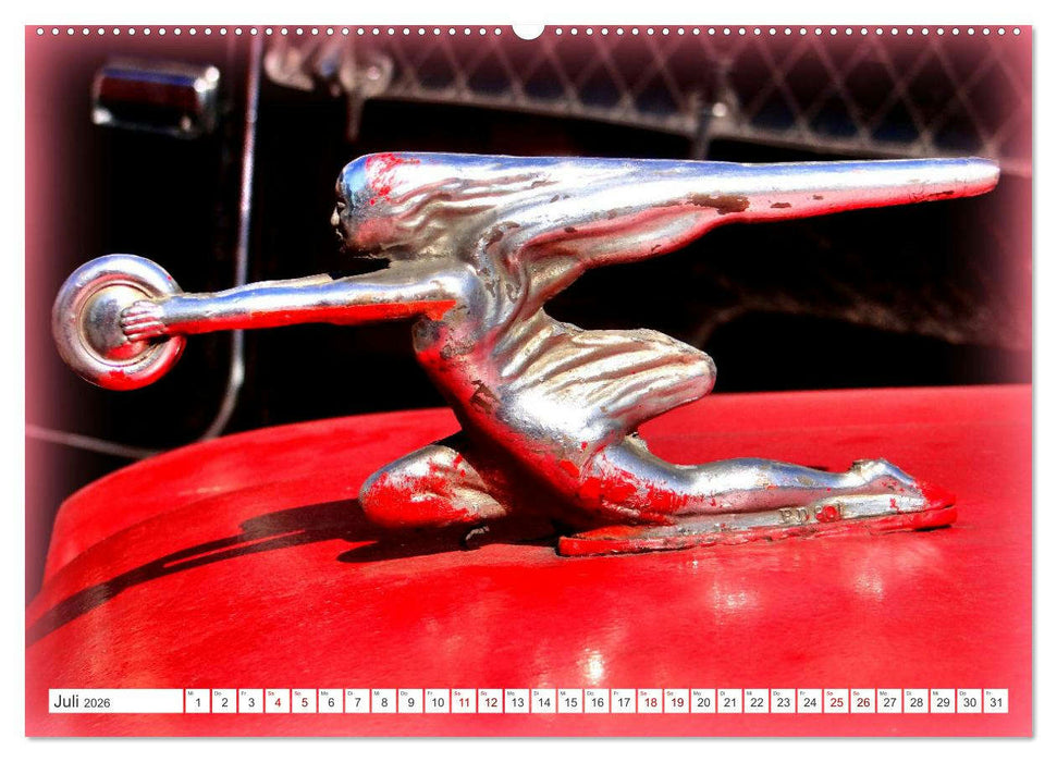 auto erotica - Kunst auf der Kühlerhaube (CALVENDO Premium Wandkalender 2026)