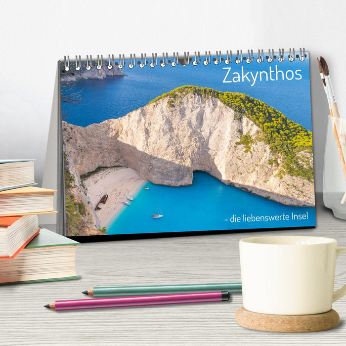 Zakynthos - die liebenswerte Insel (CALVENDO Wandkalender 2026)