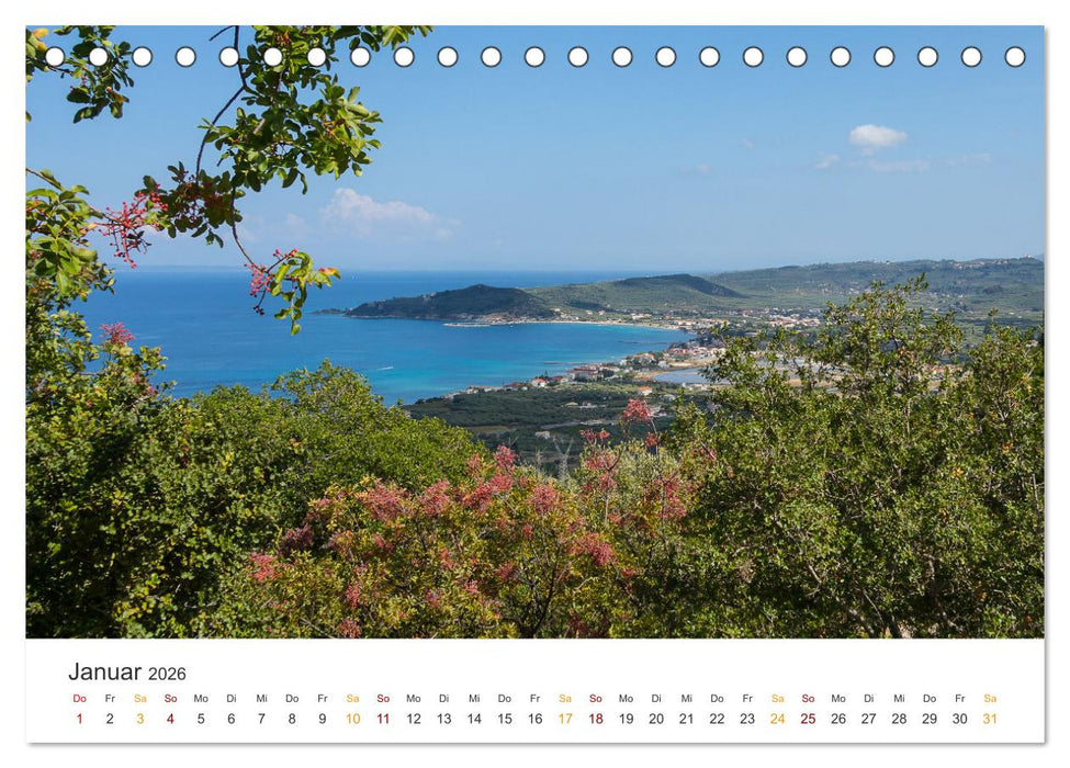 Zakynthos - die liebenswerte Insel (CALVENDO Wandkalender 2026)