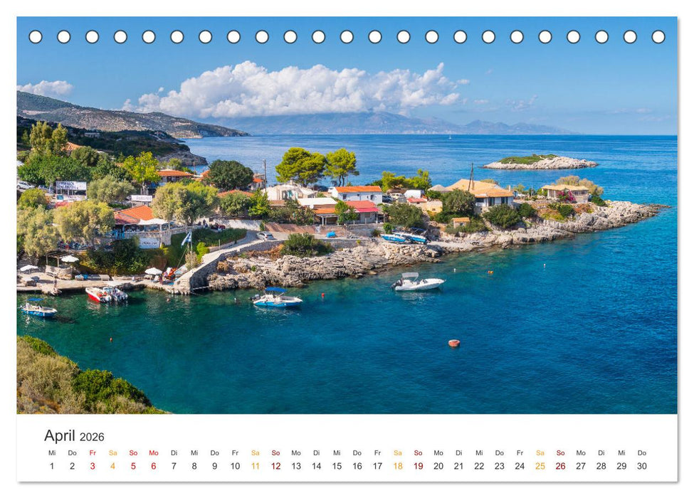 Zakynthos - die liebenswerte Insel (CALVENDO Wandkalender 2026)