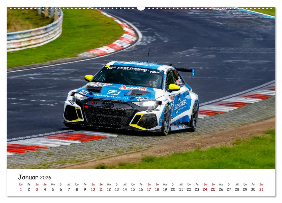 Nüburgring Langstrecken Serie 2026 (CALVENDO Premium Wandkalender 2026)