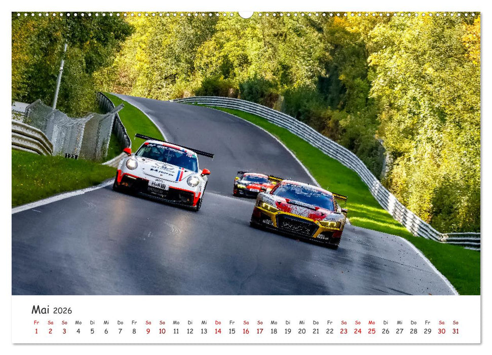 Nüburgring Langstrecken Serie 2026 (CALVENDO Premium Wandkalender 2026)