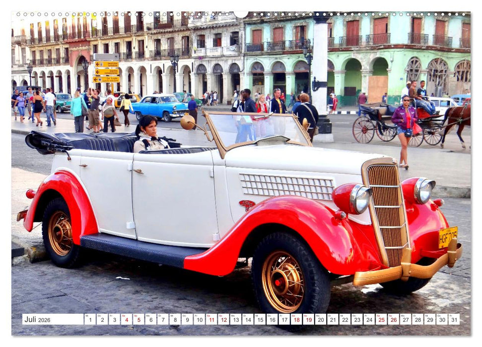 Ford V8 - Oldtimer aus den Dreißiger Jahren (CALVENDO Premium Wandkalender 2026)