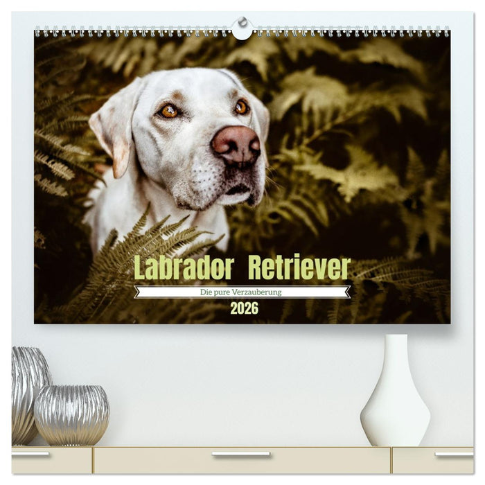 Verzauberung Labrador Retriever 2026 (CALVENDO Premium Wandkalender 2026)