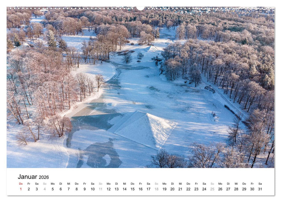 Die Lausitz - Landmarken der Nieder- und Oberlausitz (CALVENDO Premium Wandkalender 2026)