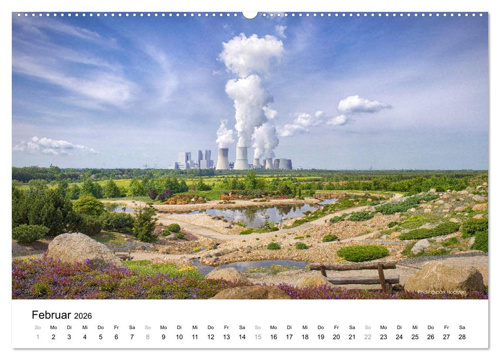 Die Lausitz - Landmarken der Nieder- und Oberlausitz (CALVENDO Premium Wandkalender 2026)