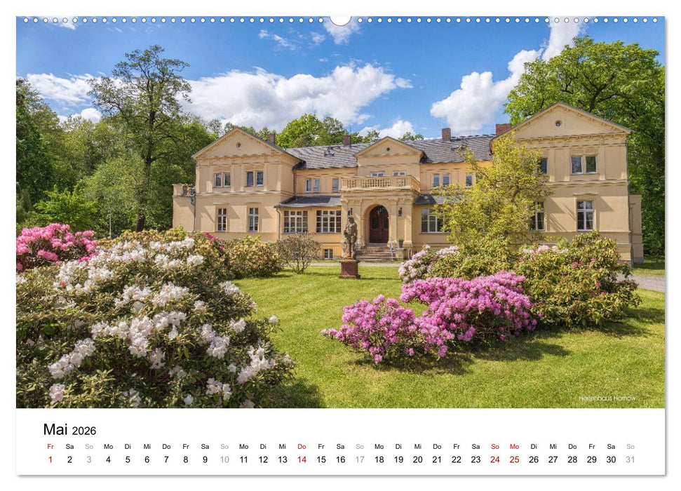 Die Lausitz - Landmarken der Nieder- und Oberlausitz (CALVENDO Premium Wandkalender 2026)