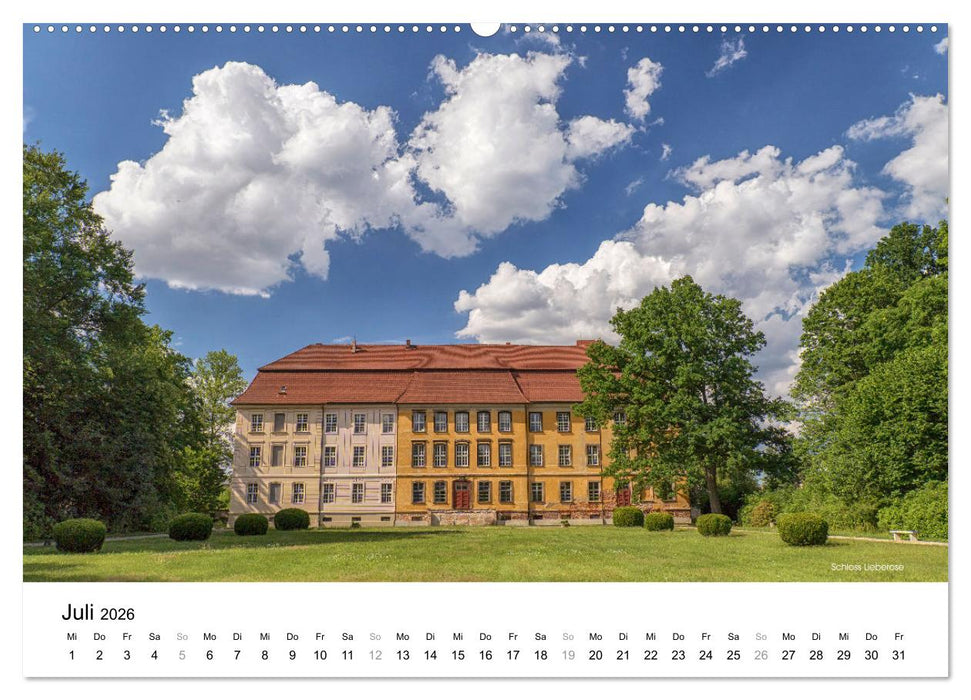 Die Lausitz - Landmarken der Nieder- und Oberlausitz (CALVENDO Premium Wandkalender 2026)