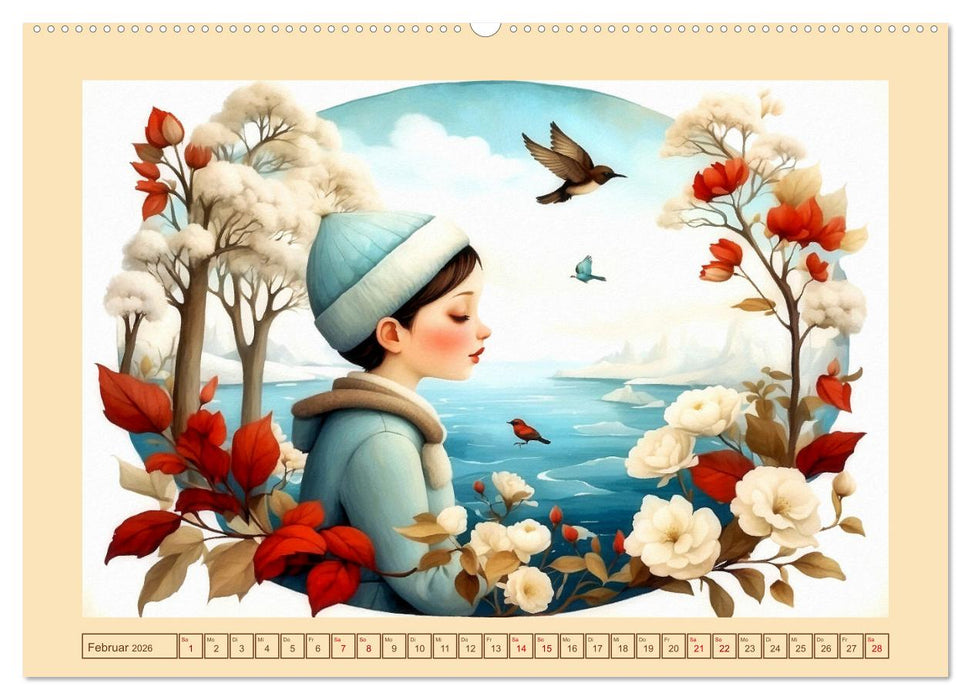 Märchenhafter Jahresreigen (CALVENDO Wandkalender 2026)