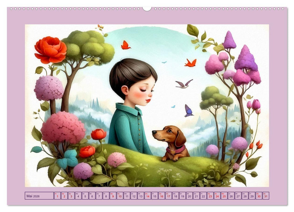 Märchenhafter Jahresreigen (CALVENDO Wandkalender 2026)