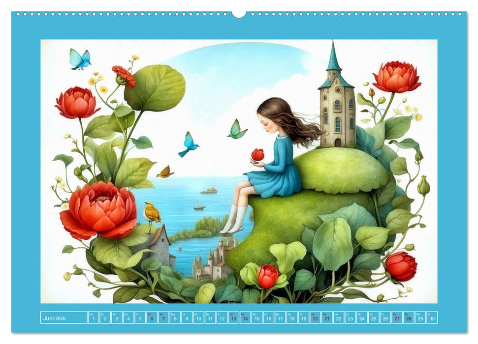 Märchenhafter Jahresreigen (CALVENDO Wandkalender 2026)