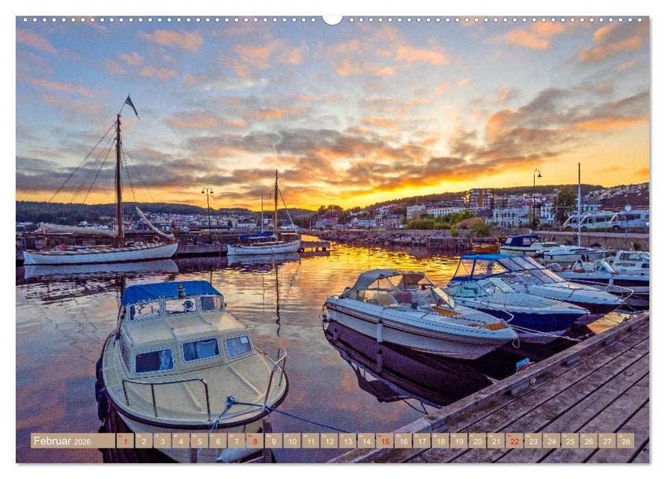 Vom Südkap zum Nordkap (CALVENDO Wandkalender 2026)