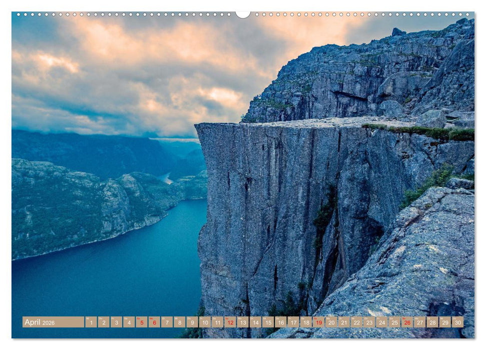 Vom Südkap zum Nordkap (CALVENDO Wandkalender 2026)