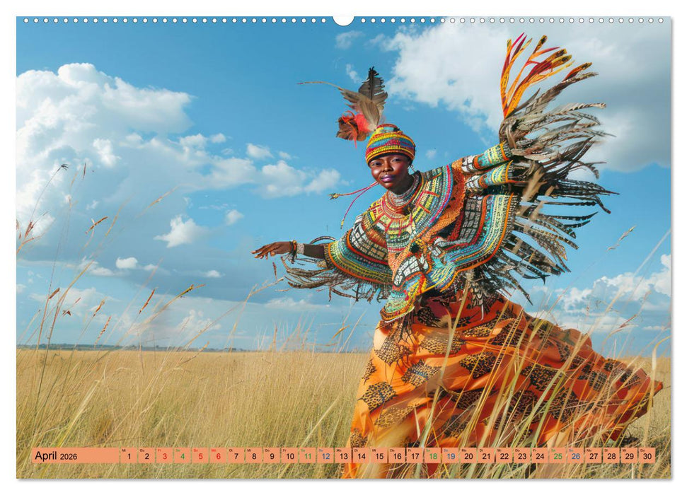 Afrikas urtümliche Schönheit (CALVENDO Wandkalender 2026)