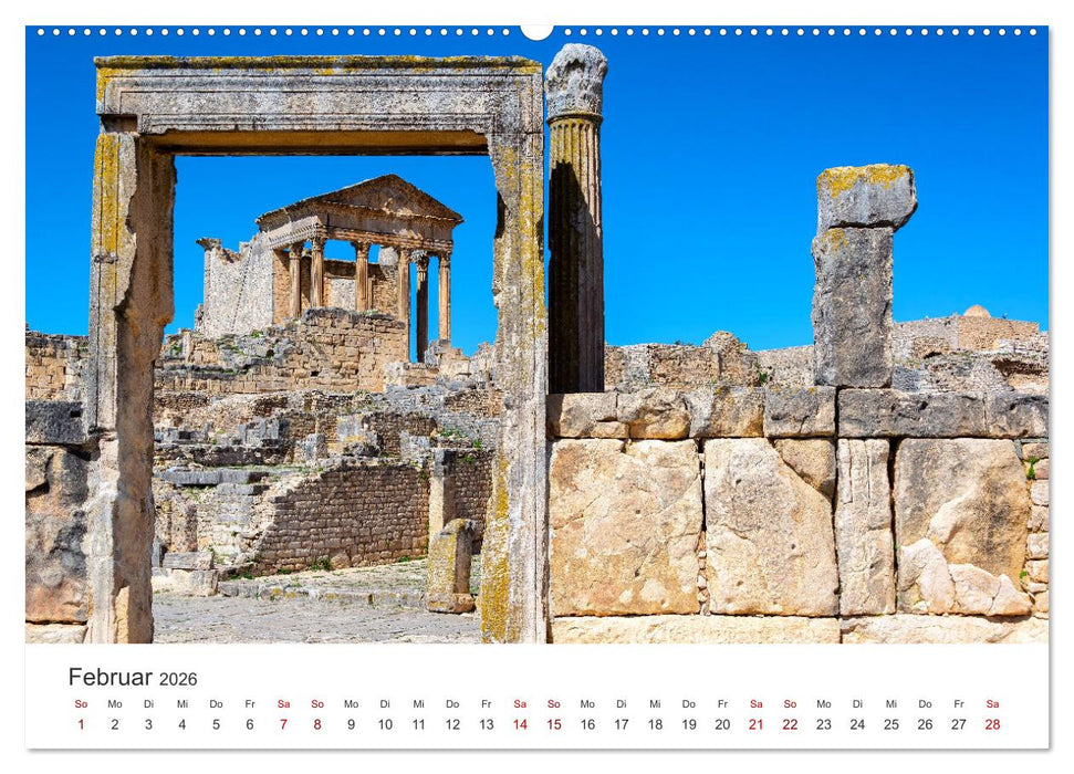 Faszination Tunesien (CALVENDO Premium Wandkalender 2026)