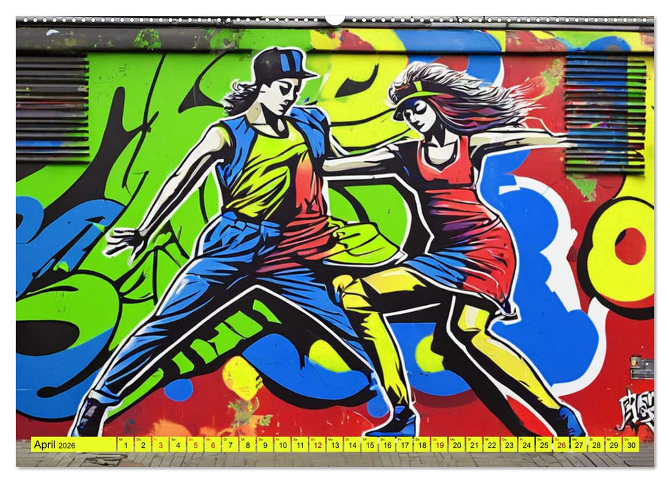 Lebensart Hip Hop (CALVENDO Wandkalender 2026)