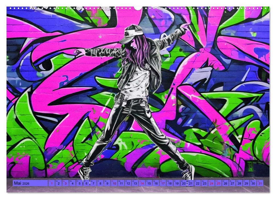 Lebensart Hip Hop (CALVENDO Wandkalender 2026)