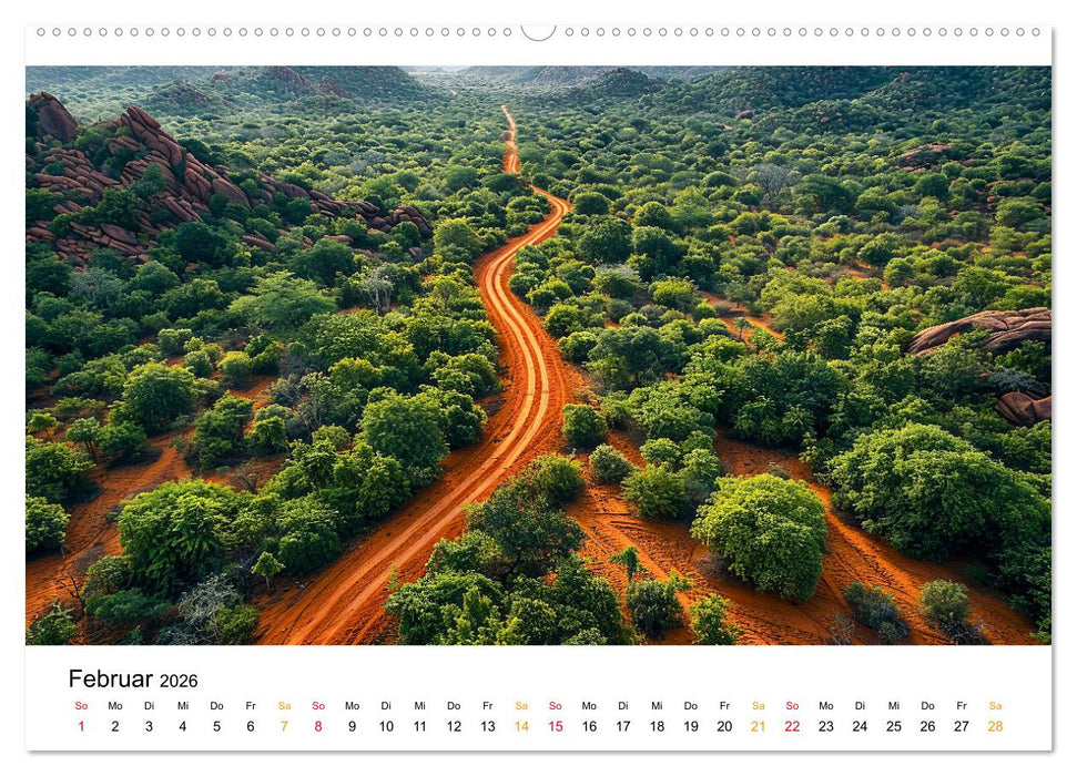 Straßen und Wege (CALVENDO Premium Wandkalender 2026)